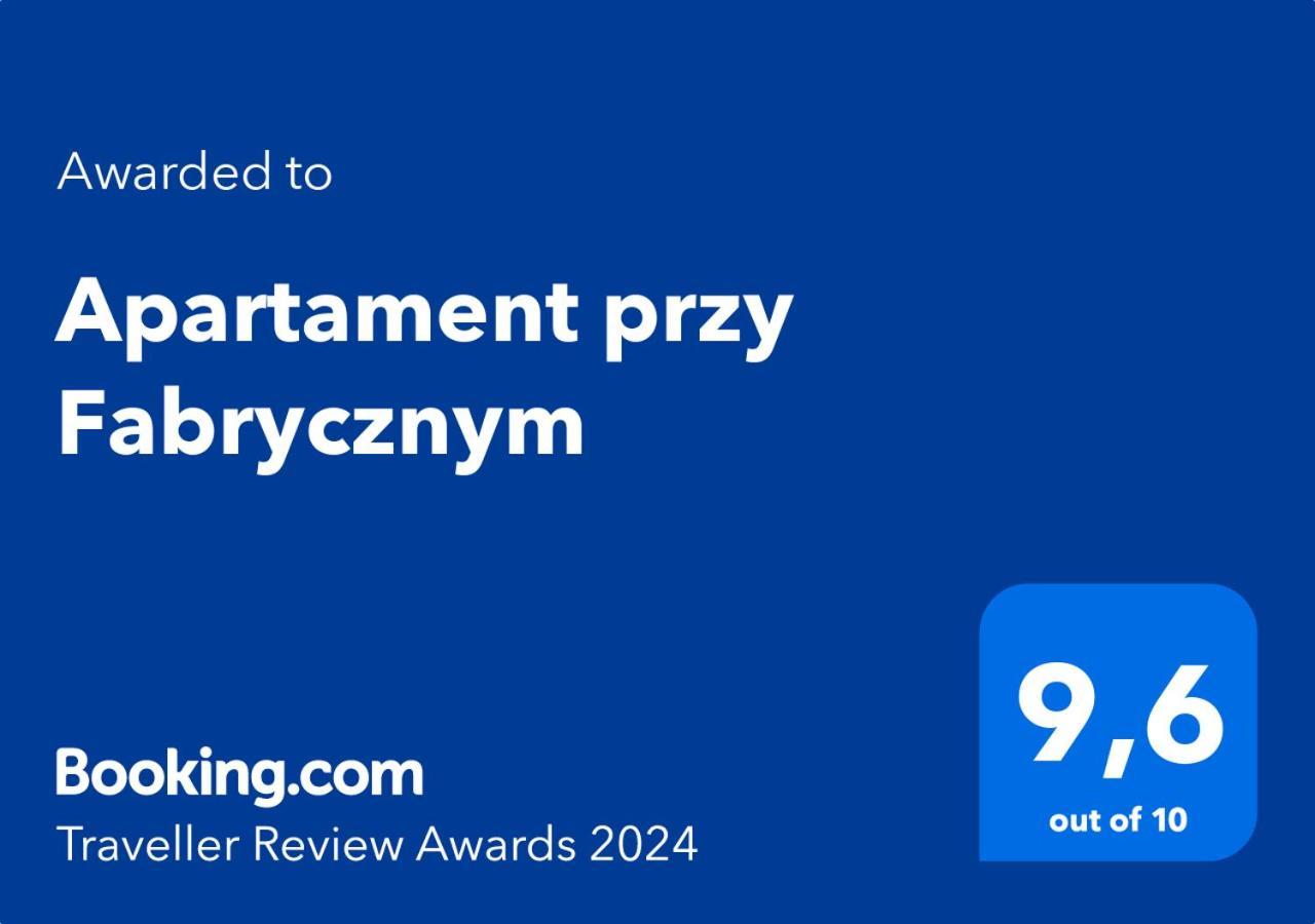 Apartament Przy Fabrycznym Łódź Exterior foto